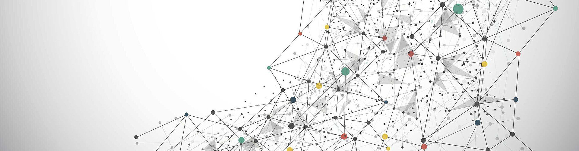 Bild mit einer Netzwerkstruktur, welches als Kontaktnetzwerk verstanden werden kann.